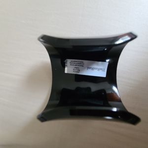 Tory Burch black resin cuff